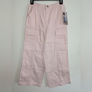 NWT Levi's Girls' High Rise Baggy Wide Leg Pink Pants Size 10